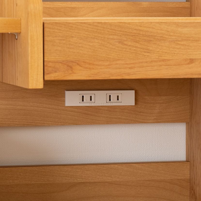 堀田木工所】幅96cm 木製 ミドルタイプ 上棚 日本製 ウィンディ