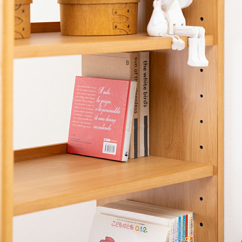 堀田木工所】 幅32.4cm サイン ラック上台 学習机 勉強机 アルダー材