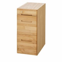 【堀田木工所】 幅32.4cm サイン ラック下代 引き出し 学習机 勉強机 アルダー材 自然塗装 日本製 完成品｜¥33,000の動画