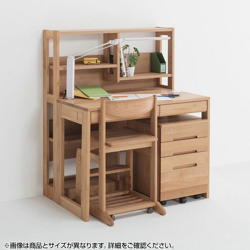 堀田木工所】 幅90cm カルロ デスク 学習机 勉強机 アルダー材 自然