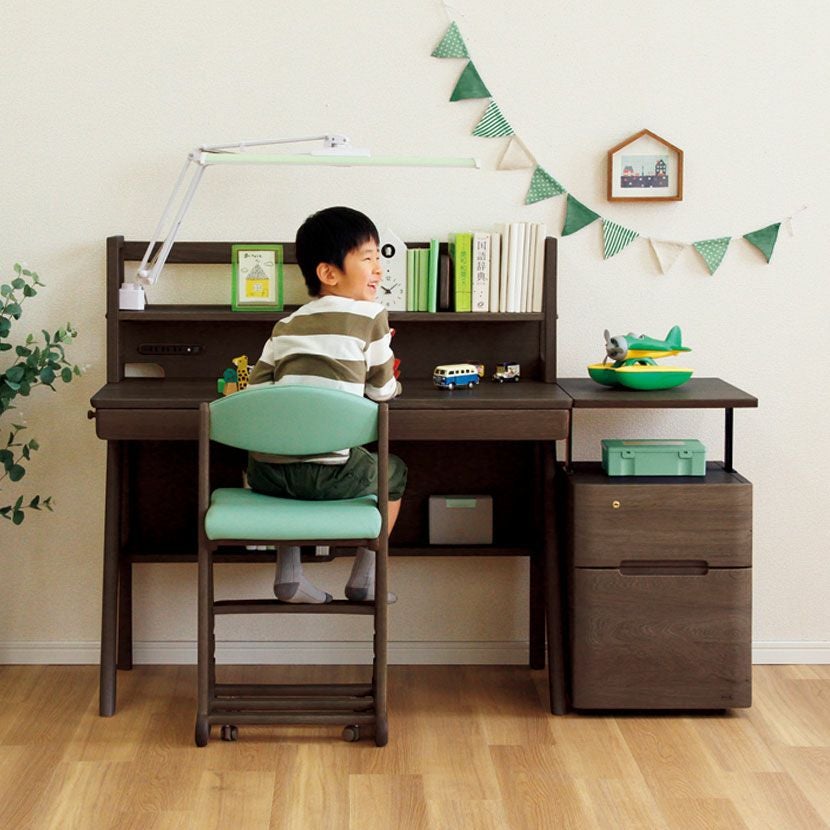 設置無料】幅100cm 浜本工芸 学習机 No.09 日本製 天然木 無垢材 ナラ