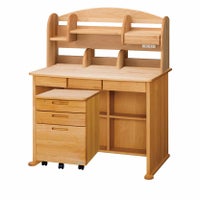 【設置無料】堀田木工所 幅100cm ダック ミドルタイプ上棚+デスク＋デスクワゴン 学習机セット 勉強机 アルダー材 自然塗装 日本製｜¥98,000の動画