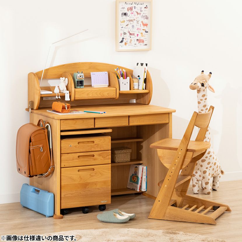 設置無料】堀田木工所 幅100cm ダック ミドルタイプ上棚+デスク＋