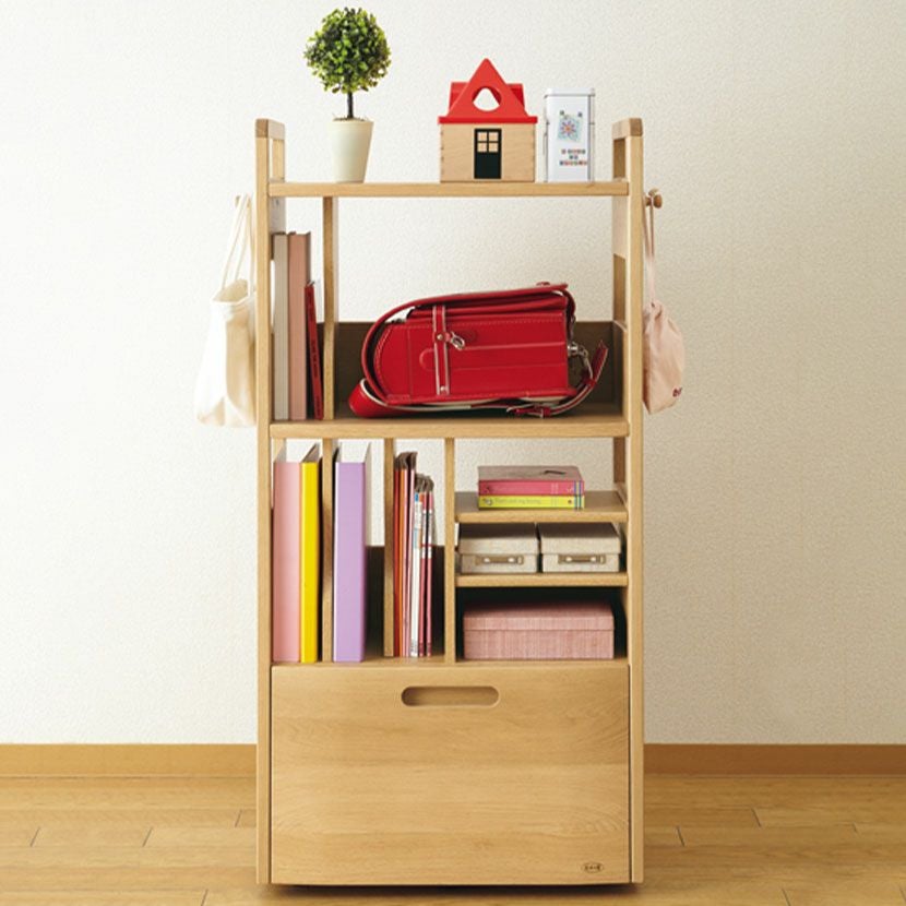 設置無料】浜本工芸 幅90cm 木製 本棚 高さ93cm No.28 書棚B 日本製