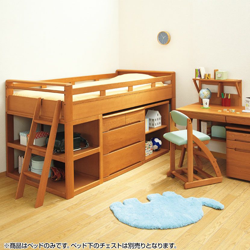 設置無料】浜本工芸 No.5000 二段ベッド 2段ベッド 分離可能 ハシゴ