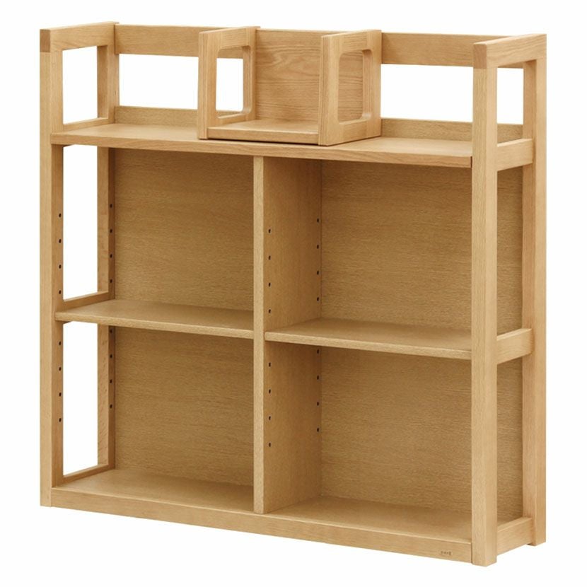 設置無料】浜本工芸 幅90cm 木製 本棚 高さ93cm No.28 書棚B 日本製