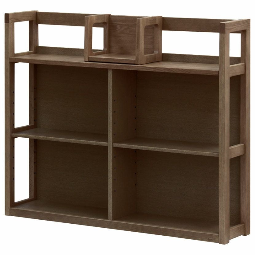 設置無料】浜本工芸 幅100cm 木製 本棚 高さ93cm No.28 書棚B 日本製