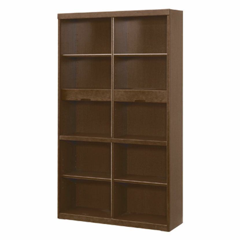 設置無料】浜本工芸 幅105.1cm 高さ180cm No.8600 書棚A 本棚 収納