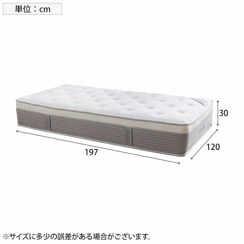 セミダブル informa マットレス ポケットコイル 高密度ウレタン