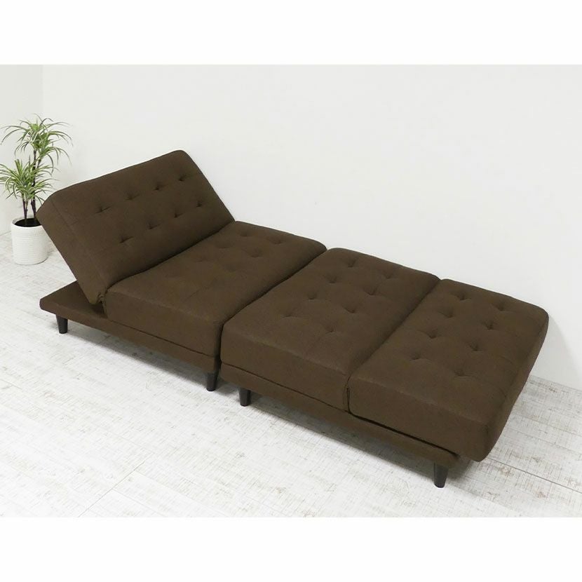 幅180cm 2人掛け ソファ ソファベッド リクライニング 離せる 多機能