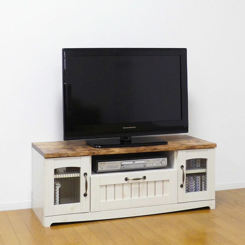 幅80.5cm フレンチカントリー テレビ台 テレビボード コンパクト