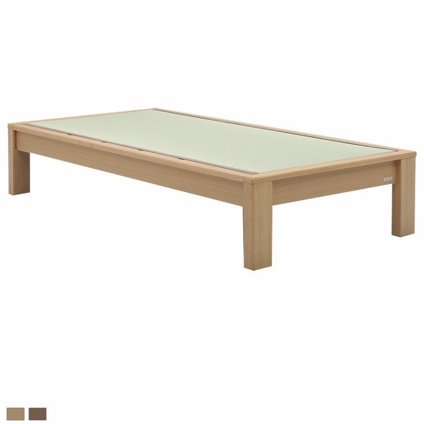 シングル ベッドフレーム スミカ 畳ベッド ヘッドレス 高さ調節可能