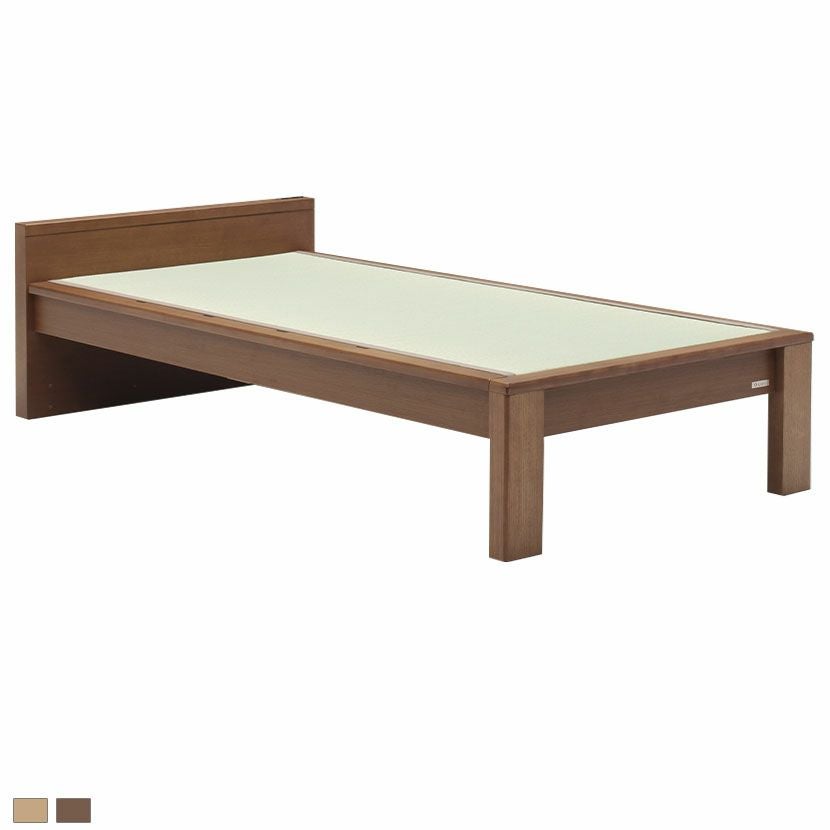 シングル ベッドフレーム スミカ 畳ベッド ヘッドレス 高さ調節可能