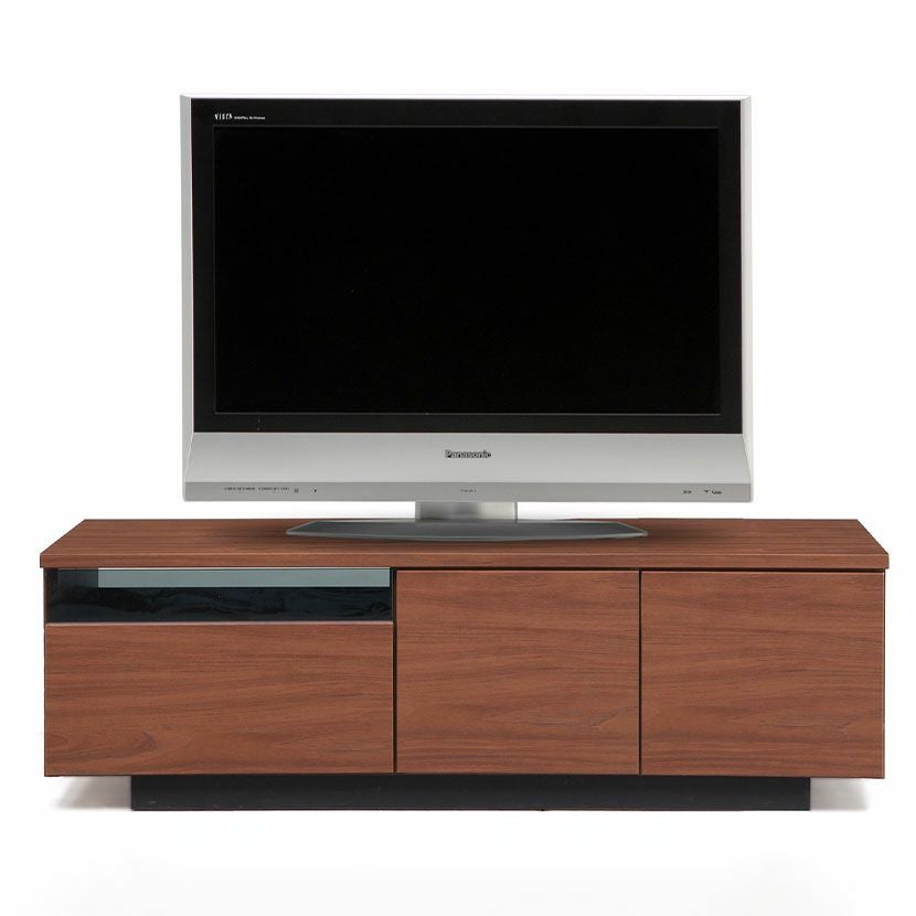 幅120cm ローボード 木目調 引き出し付き タップ収納付き 収納 テレビ