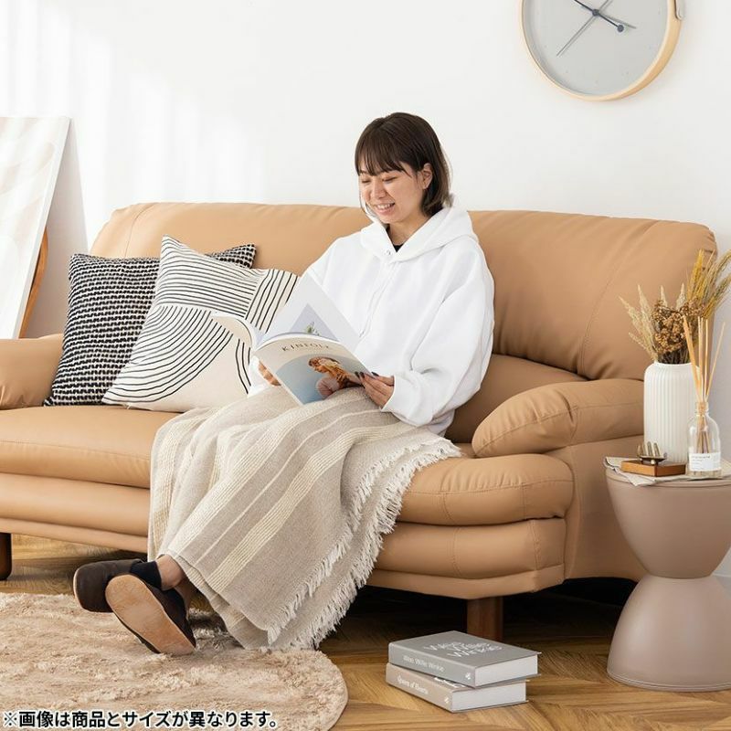 幅150cm 2人掛け ハイバック ソファ Sweet スイート 合皮レザー