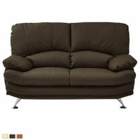 幅150cm 2人掛け ハイバック ソファ Sweet スイート 革 レザー ウレタン ポケットコイル ソファー リビングソファ おしゃれ モダン シンプル アイボリー ブラウン｜¥99,819の動画