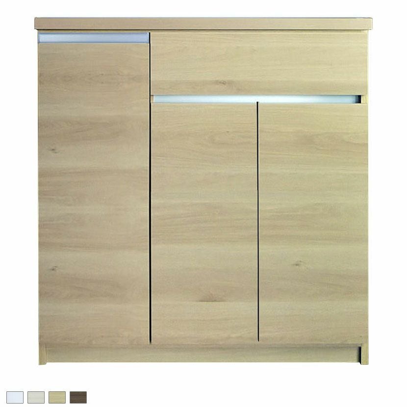 設置無料】幅120cm キッチンカウンター soil(ソイル)天然木 木製 収納