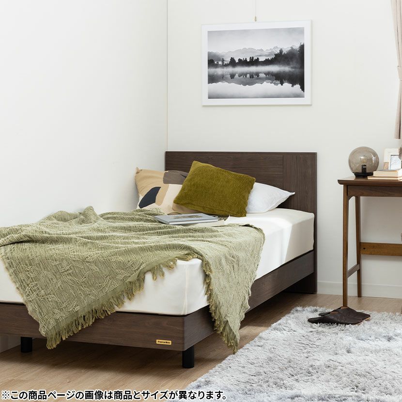 FranceBed セミダブルベッドフレーム France Bedセミダブルベッド（フレーム&マットレス）