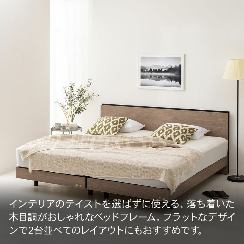 設置無料】フランスベッド ダブルサイズ ベッド フレーム BG-001 BG