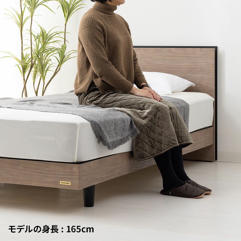 設置無料】フランスベッド ダブルサイズ ベッド フレーム BG-001 BG