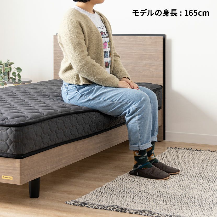 設置無料】フランスベッド ワイドダブルサイズ マットレス TW-010α1 高