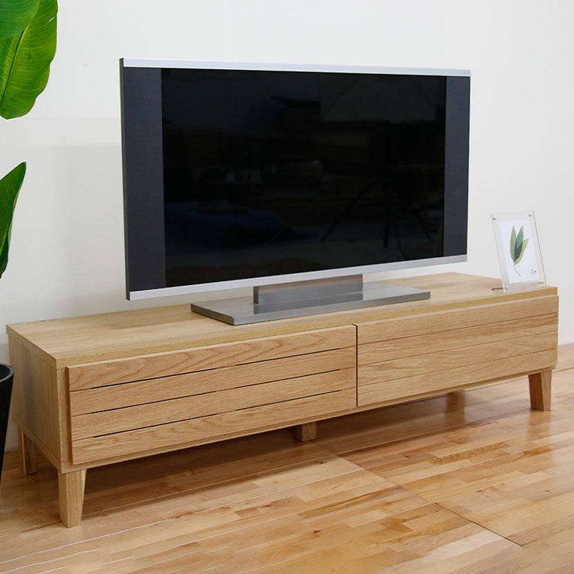 設置無料】幅160cm ローボード テレビボード テレビ台 収納付 脚付き