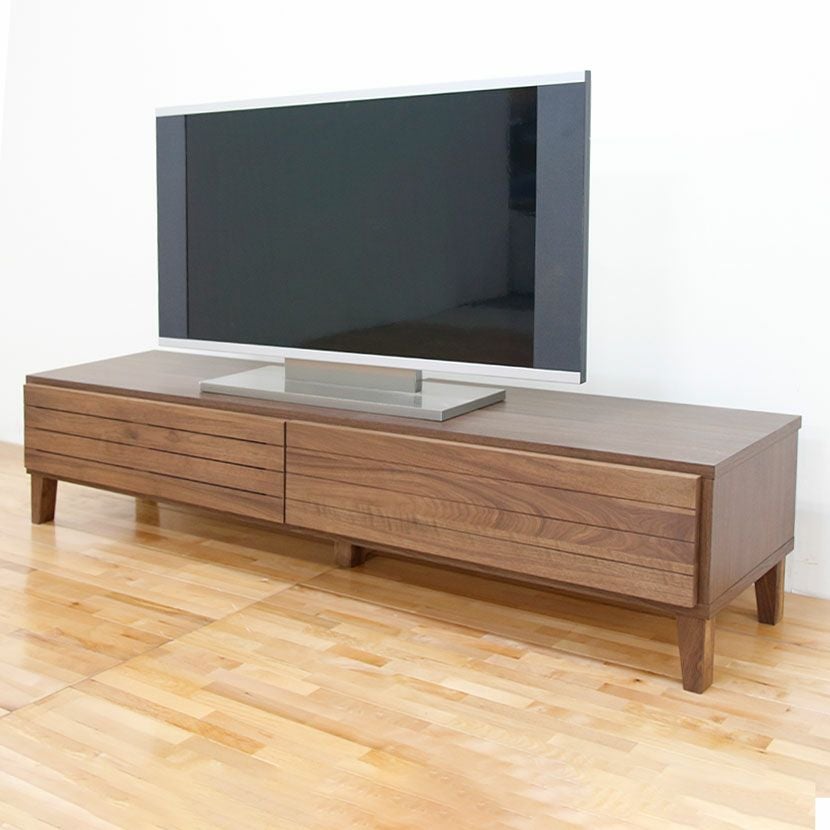 設置無料】幅180cm ローボード テレビボード テレビ台 収納付 脚付き