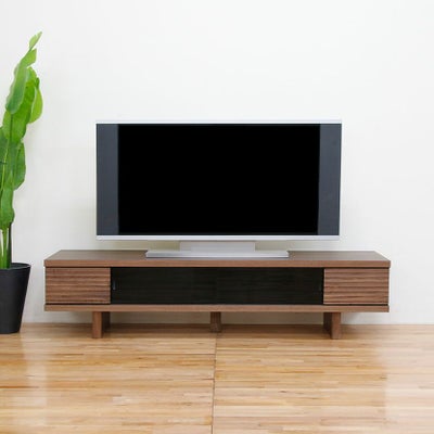 設置無料】幅160cm ローボード テレビボード テレビ台 収納付 脚付き 