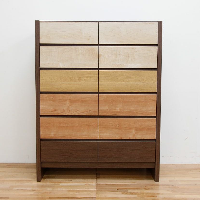 【専用】総桐箪笥 可動棚付き 収納力抜群 藍桐 総桐チェスト 3段 幅98.5cm 桐衣装タンス 桐衣装箱 デニム収納 桐