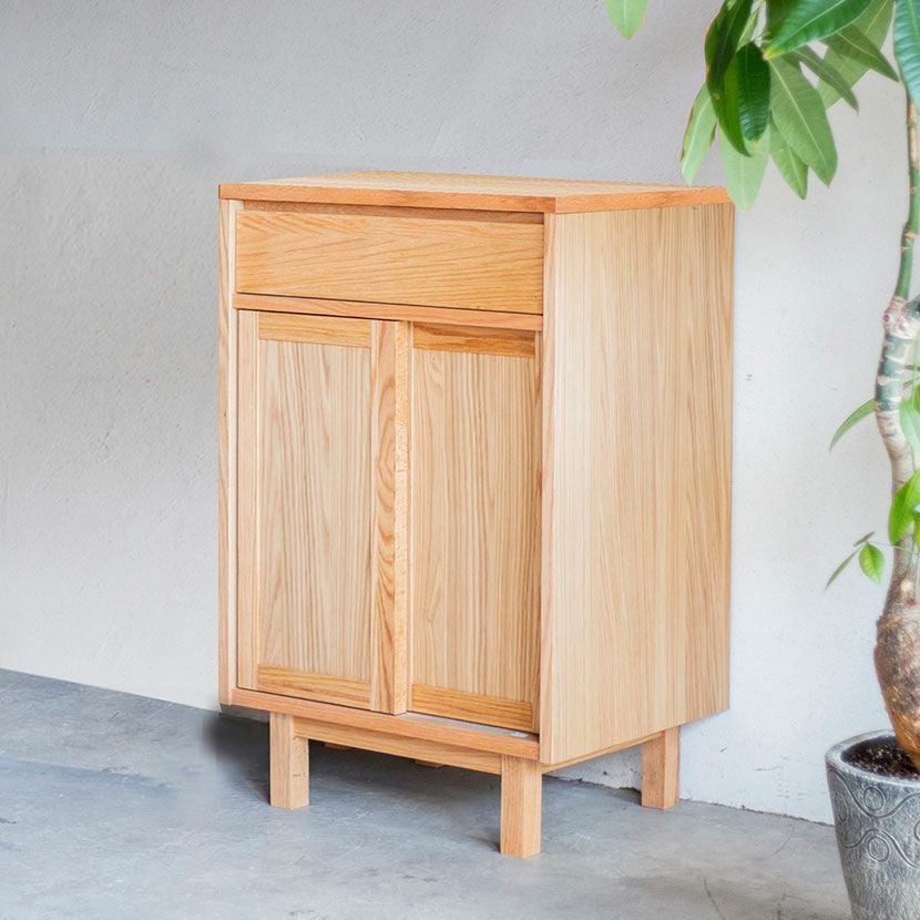 設置無料】幅120cm キッチンカウンター soil(ソイル)天然木 木製 収納