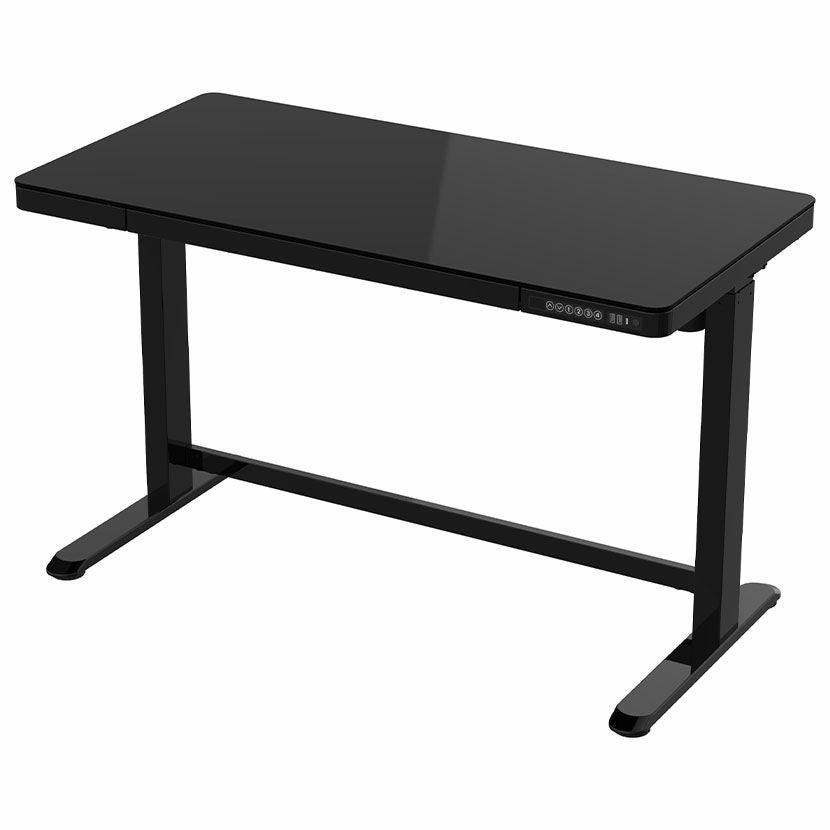 幅120cm 昇降デスク 電動式 スタンディングデスク 昇降テーブル 引出し