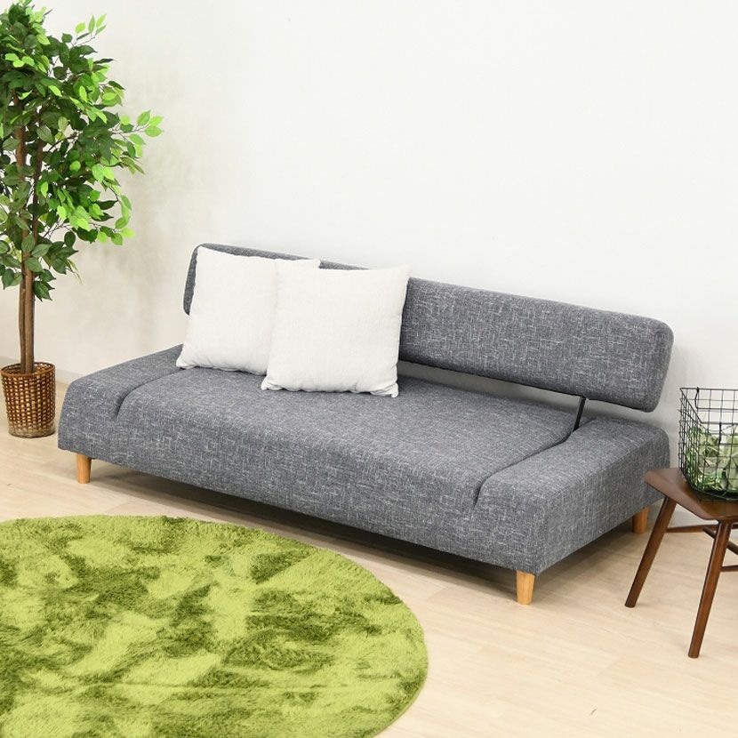 幅190cm 3人掛け ソファベッド ソファ リクライニング 折りたたみ