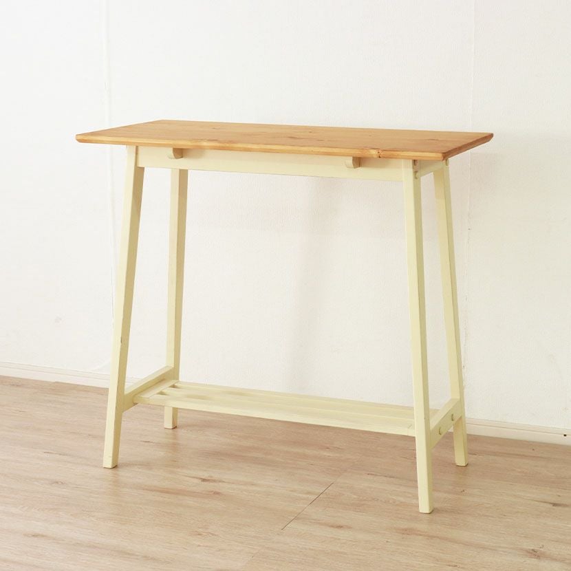 幅100cm ハイテーブル カフェ ブルックリン ナチュラル ヴィンテージ
