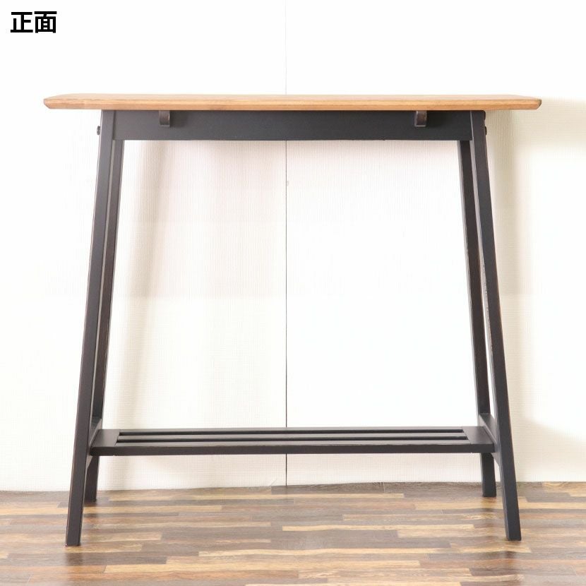 幅100cm ハイテーブル カフェ ブルックリン ナチュラル ヴィンテージ