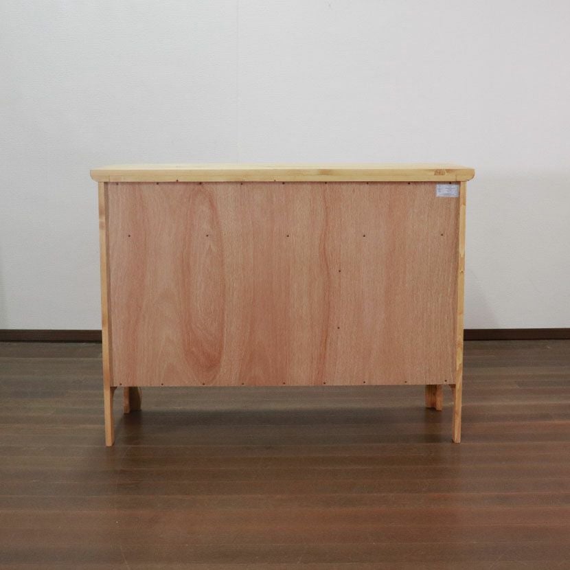 設置無料】幅120cm カントリーキャビネット サイドボード 引き出し付き