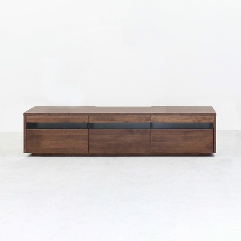 設置無料】堀田木工所 幅180.2cm テレビボード 木製 アルダー材 自然