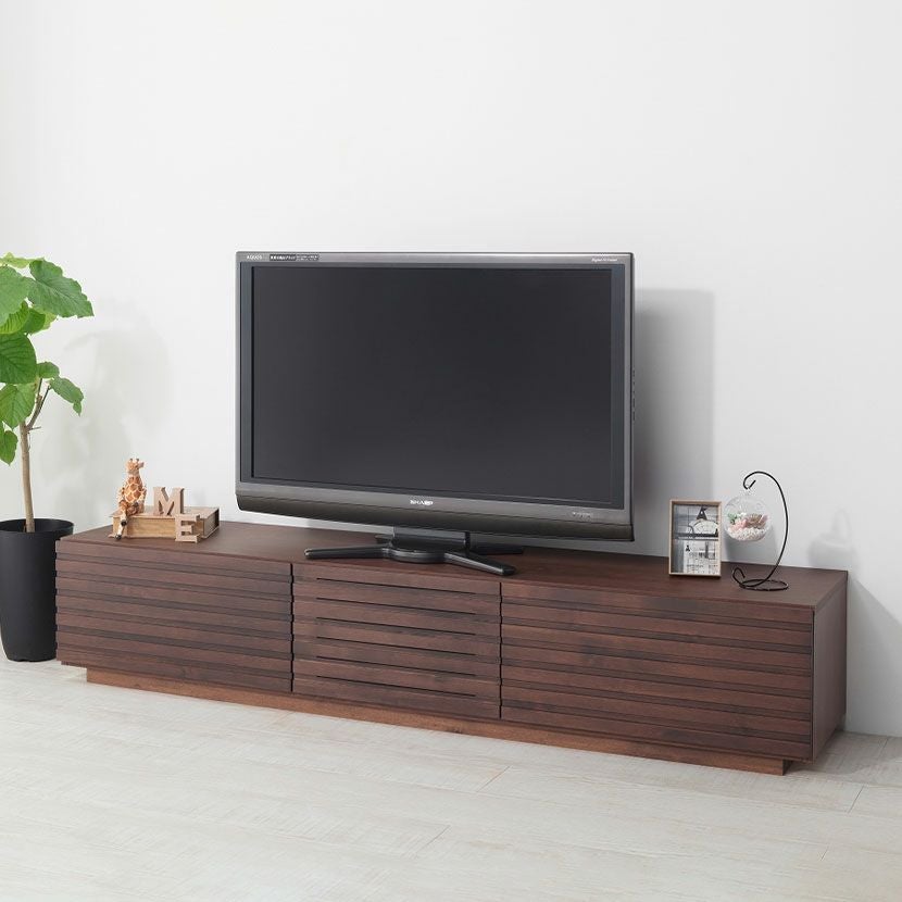 堀田木工所 幅180.2cm テレビボード 木製 アルダー材 日本製 収納