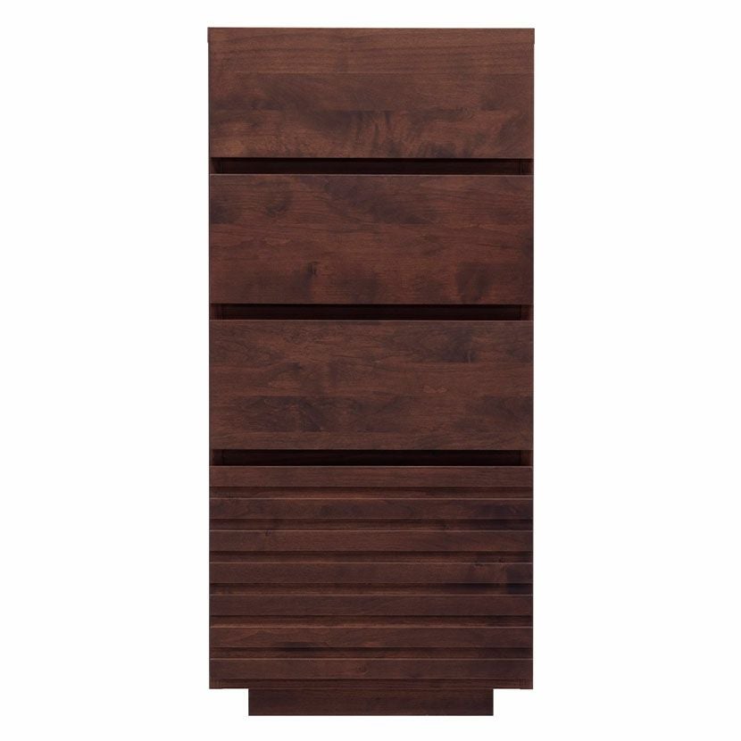 堀田木工所 幅50.2cm サイドキャビネット 木製 アルダー材 日本製