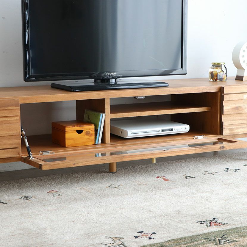 幅180cm アルグ テレビボード TVボード ローボード 脚付 引き出し フル