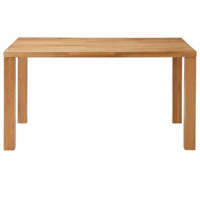 設置無料】幅150cm ダイニングテーブル 木製 天然木 ホワイトオーク 