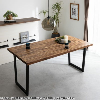 設置無料】幅160cm ファイン ダイニングテーブル ウォールナット 木製 