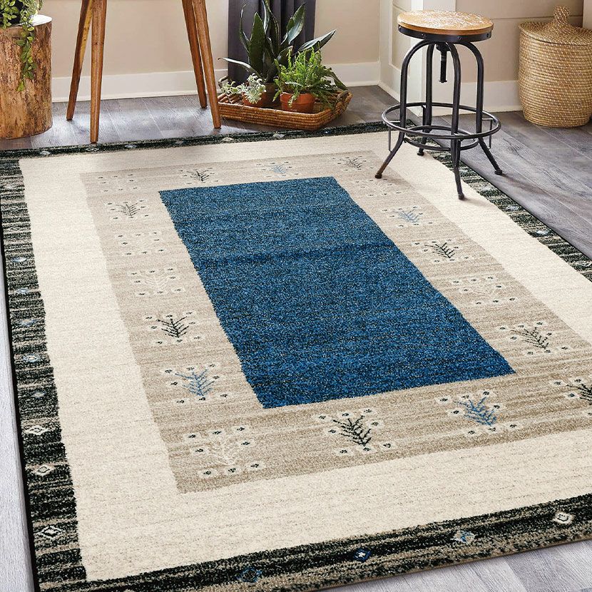 プレーベル 240×340cm カーペット ベルギー製 約6畳 ギャベ風 ホット