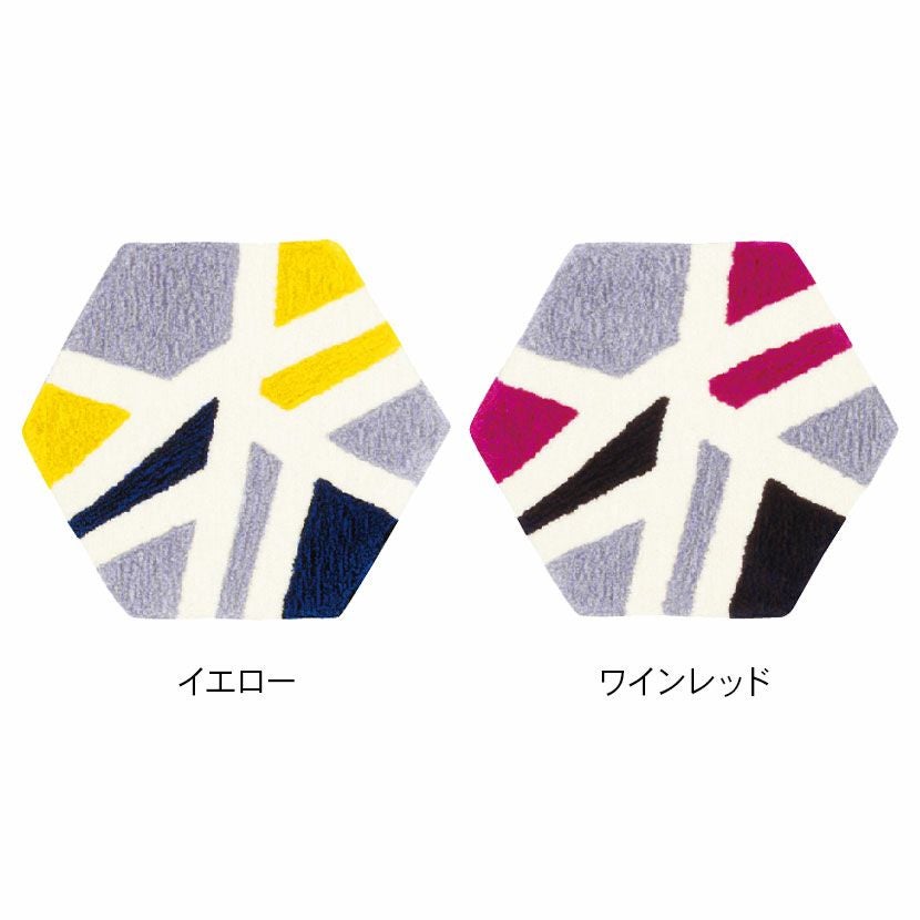 プレーベル 70×80cm 玄関マット 日本製 new trail デザイナーズラグ