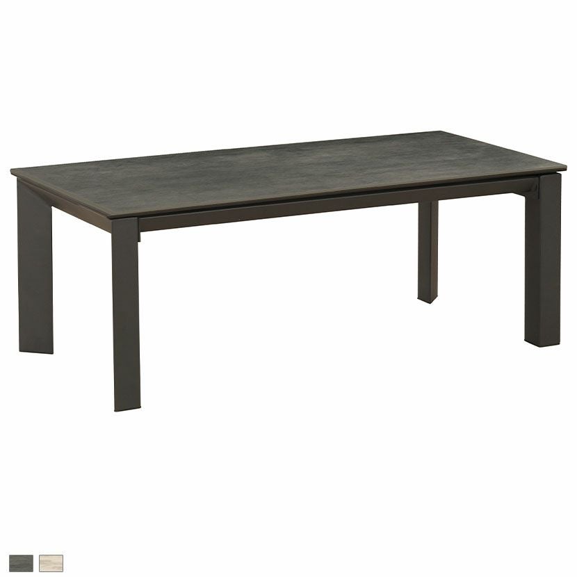 幅110cm セラミック センターテーブル グラナダ 大理石調 長方形 耐熱