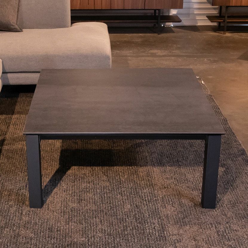 幅90cm セラミック センターテーブル グラナダ 大理石調 耐熱 正方形