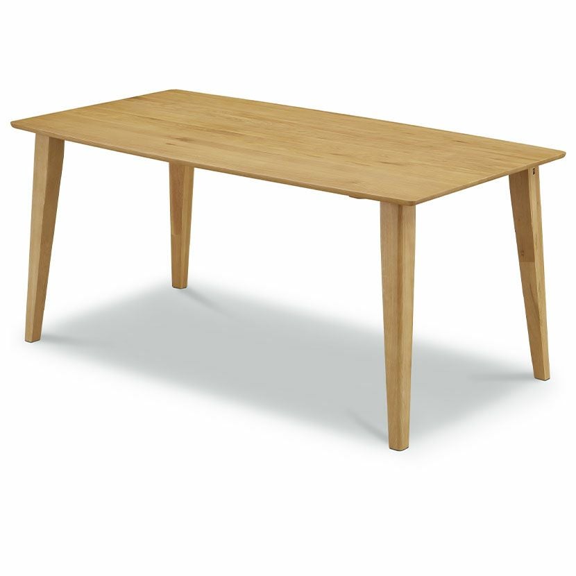 設置無料】幅150cm ダイニングテーブル 木製 ウレタン塗装 オーク材