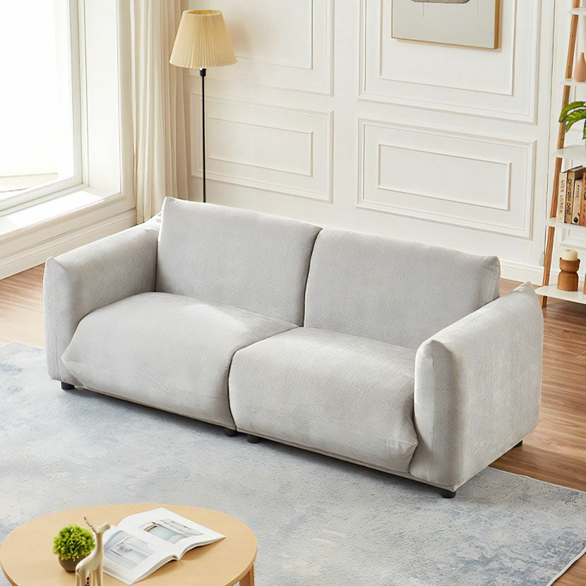 3人掛け 幅197cm 3人掛け ソファ ファブリックソファ キューブ型 モダン