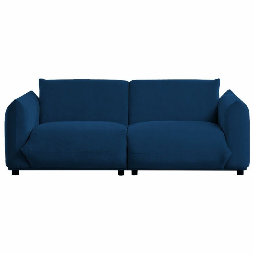 【ジャングル深井店】3人用ソファー ブルー 青 家具 リビング家具 堺市 深井【FU602】 幅200cm 3人掛け ソファ ポケットコイル ファブリック 3人用 ソファー
