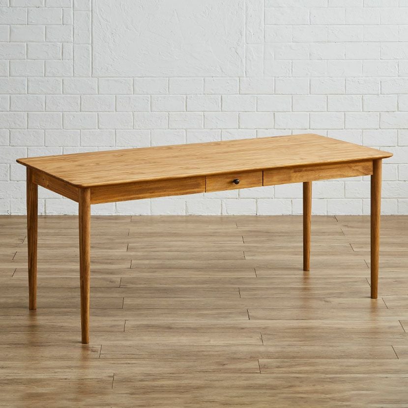 設置無料】幅180cm ダイニングテーブル アトリエ 木製 無垢材 パイン材