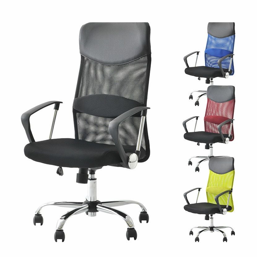 オフィスチェア 腰楽 ハイバック ランバーサポート 椅子 キャスター